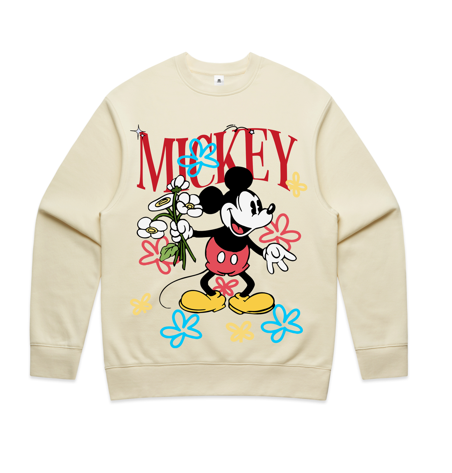 Mick Flowers Crew Neck